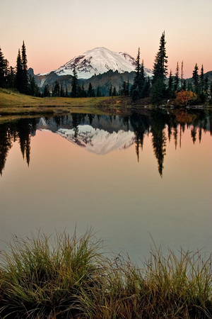 Mount Rainier and Upper Tipsoo Lake