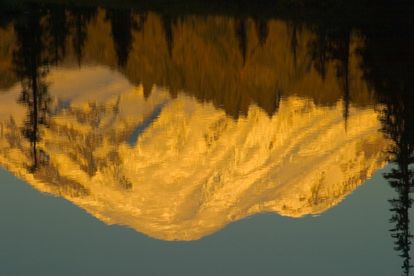 Mount Rainier and Upper Tipsoo Lake