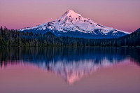 Mount Hood Sunset at Lost Lake