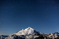 Mount Baker Beneath the Stars