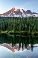 Mount Rainier And Reflection Lake