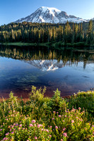 Mount Rainier and Reflection Lake