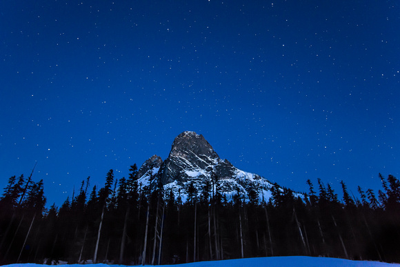 Stars Over Liberty Bell Mountain