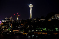 Seattle's Space Needle from Gas Works Park