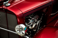 Velvet Red 1930 Pontiac 3 Window Coup