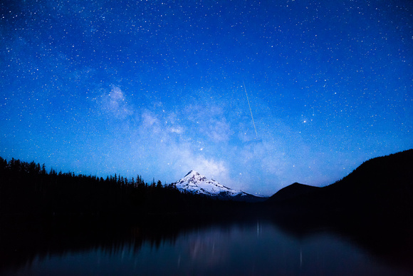 Mount Hood, Lost Lake, Milky Way