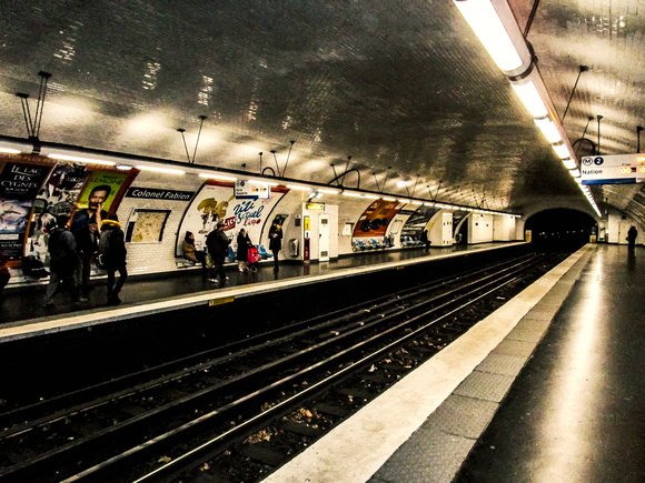 Colonel Fabien Metro Station, Paris
