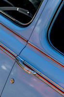 Baby Blue 1946 Ford Super Deluxe Coupe