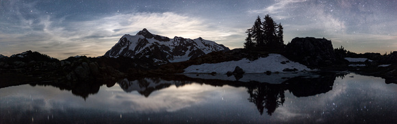 Mount Shuksan and the Milky Way