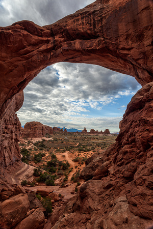 View From Inside Double Arch