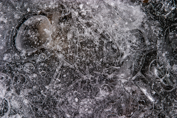 Frozen Ice Bubbles