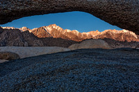 Lathe Arch and Mount Lone Pine