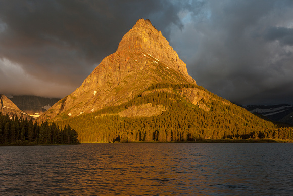 Grinnell Peak and Swift Current Lake
