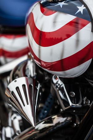 Red White and Blue 2017 Yamaha Road Star