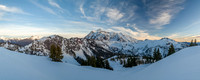 Mount Shuksan In Winter