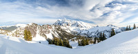 Mount Shuksan In Winter