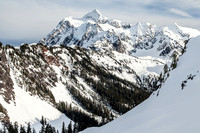 Mount Shuksan In Winter