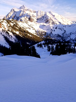 Mount Shuksan in Winter