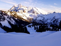 Mount Shuksan in Winter