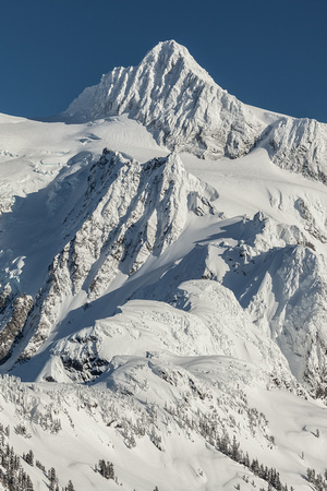 Mount Shuksan In Winter