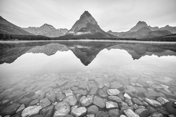 Mount Grinnell and Swiftcurrent Lake