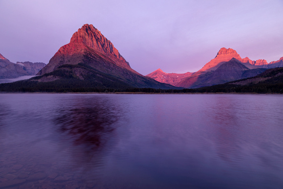 Swiftcurrent Lake and Grinnell Peak